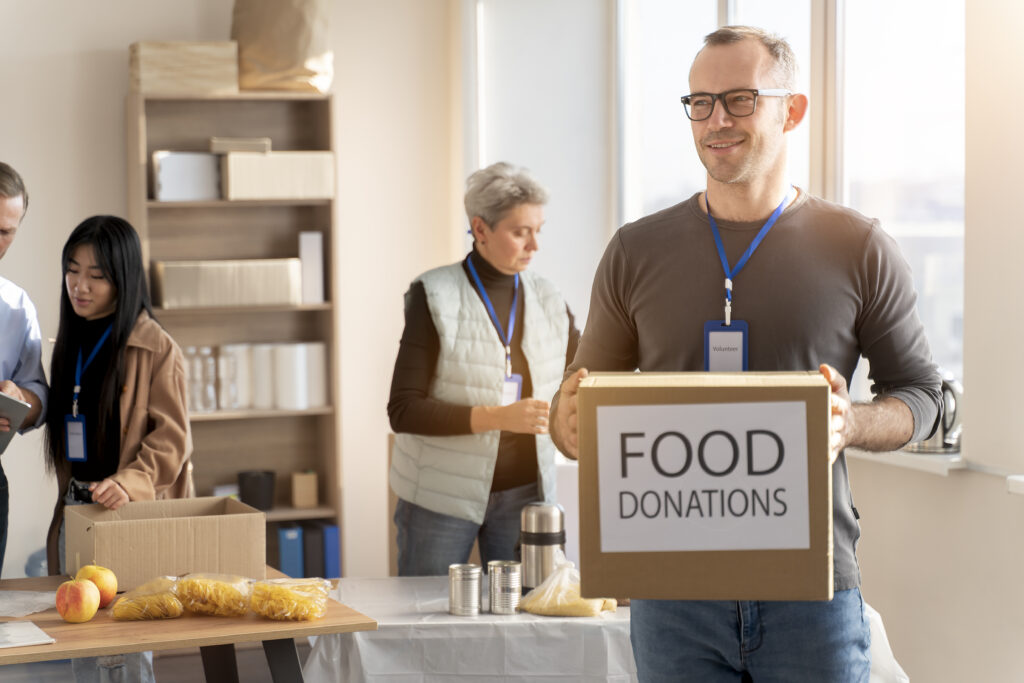 Donations With the Right Catering